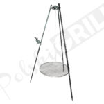 Grill ogrodowy na trójnogu- cygański - ogniskowy